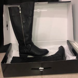 Guess Tall Black Boots